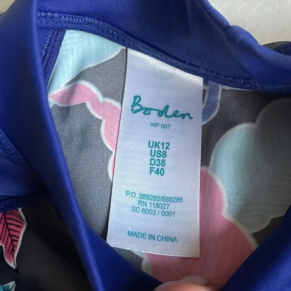 Like New! Boden Long Sleeve Swim Top